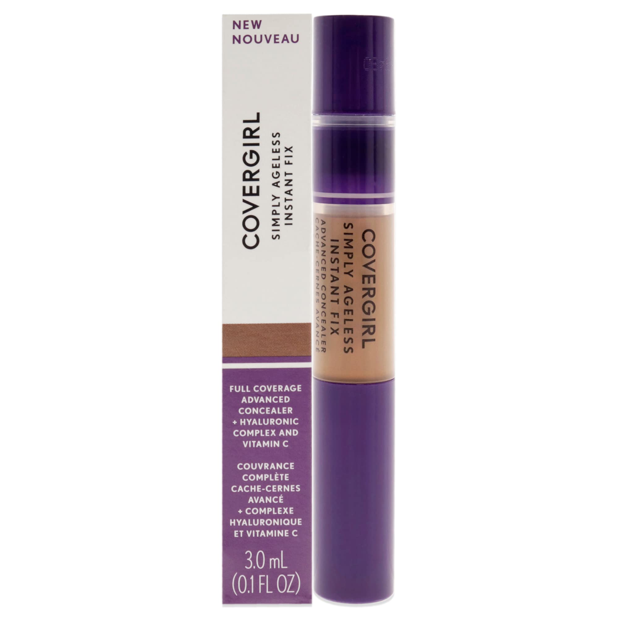 Foto 2 pulgar | Corrector Covergirl Simply Ageless Instant Fix Deep - Venta Internacional.