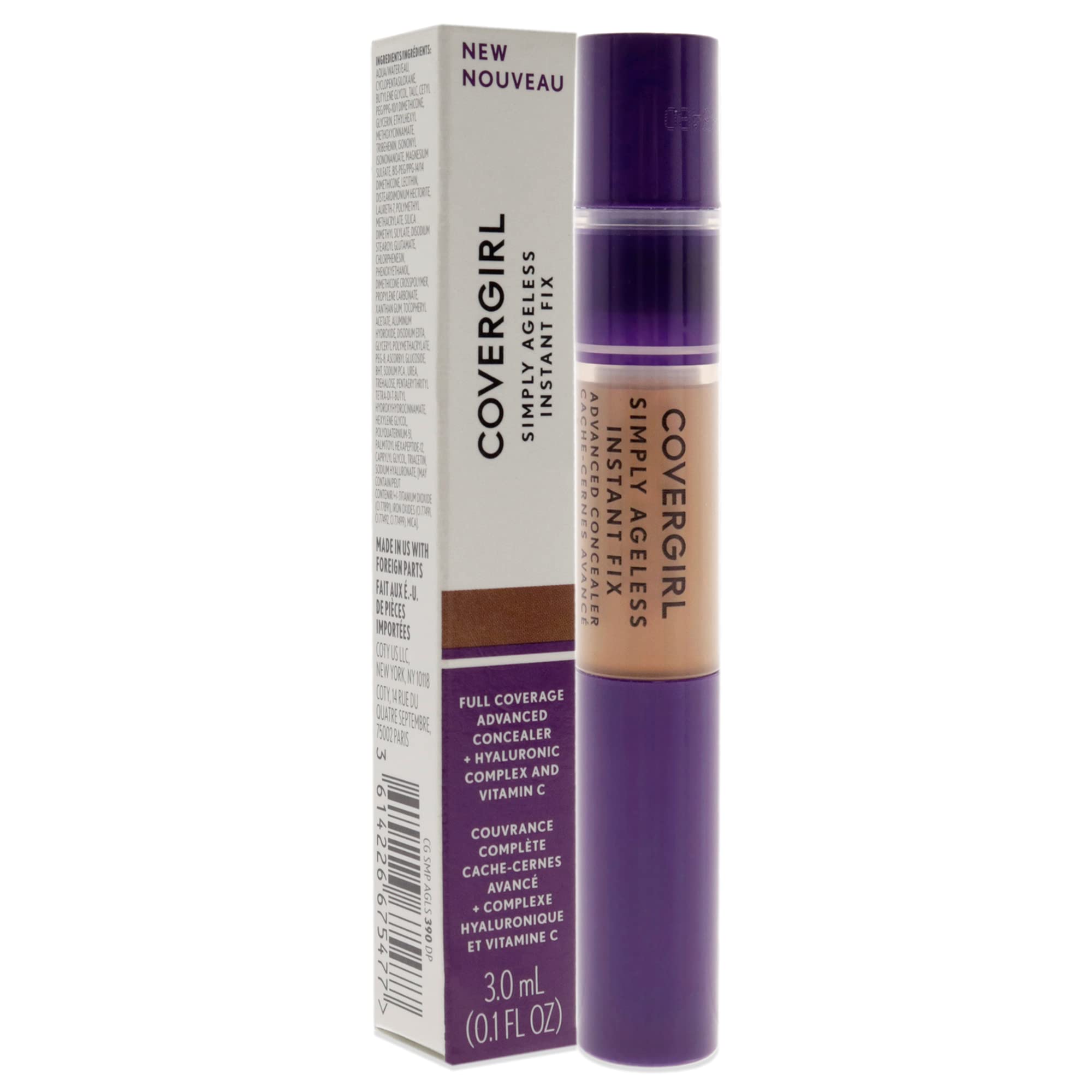 Foto 4 pulgar | Corrector Covergirl Simply Ageless Instant Fix Deep - Venta Internacional.