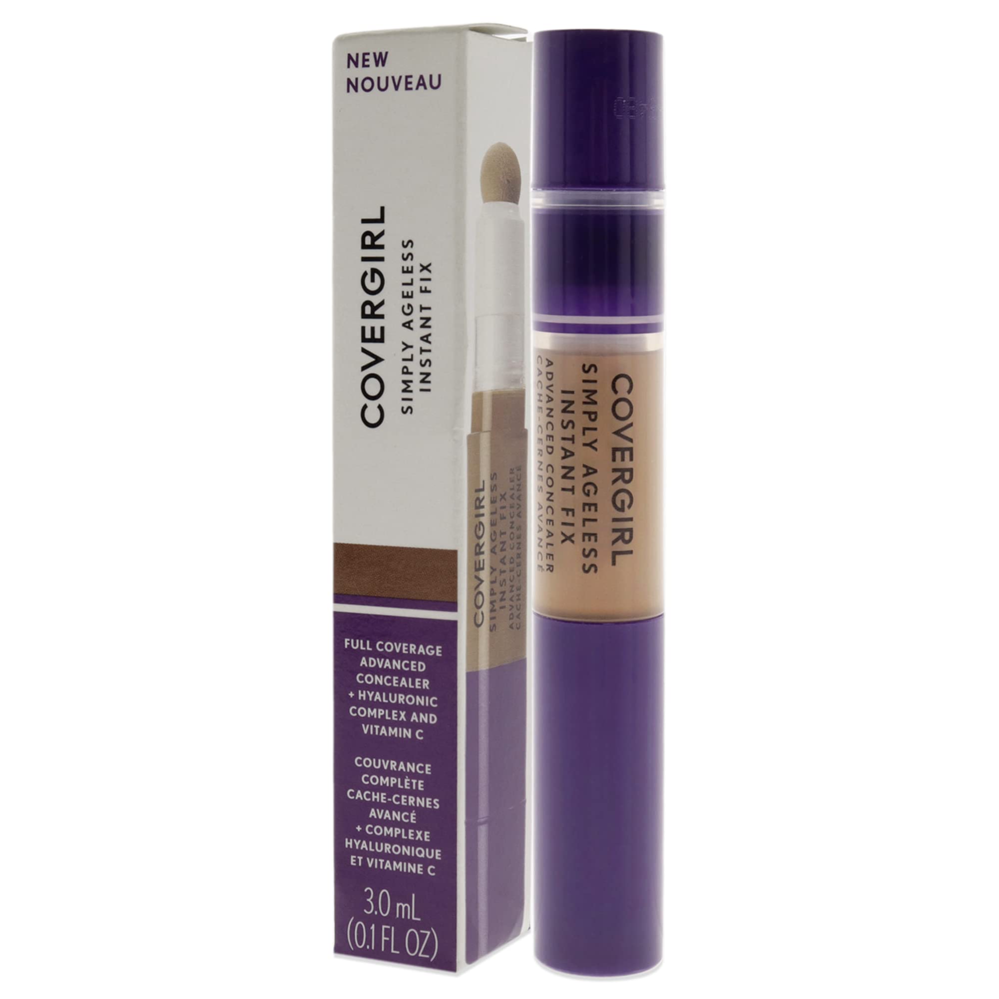 Foto 5 pulgar | Corrector Covergirl Simply Ageless Instant Fix Deep - Venta Internacional.