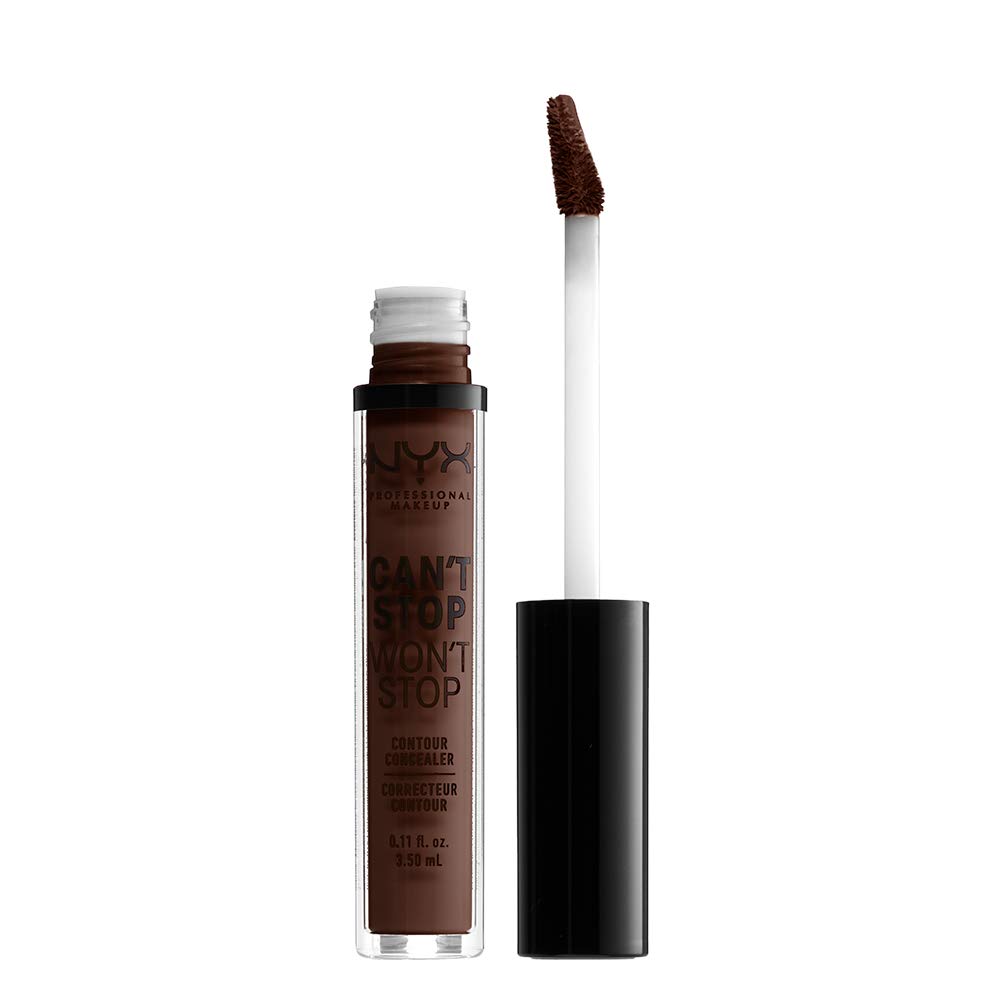 Foto 2 pulgar | Corrector Nyx Professional Makeup Can't Stop Won't Stop Deep Espresso - Venta Internacional.