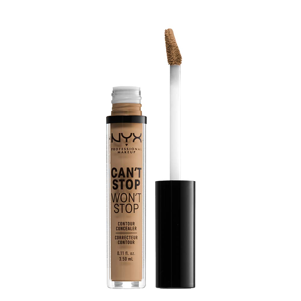 Foto 2 pulgar | Corrector Nyx Professional Makeup Can't Stop Won't Stop Caramel - Venta Internacional.