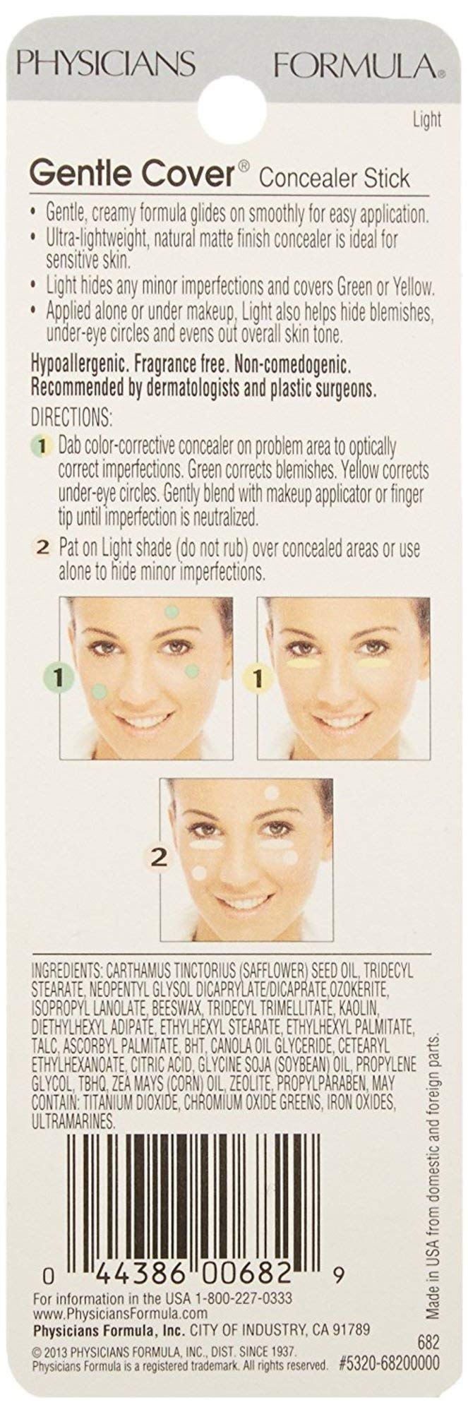 Foto 5 | Concealer Physicians Formula Gentle, Luz De Cobertura Total - Venta Internacional.