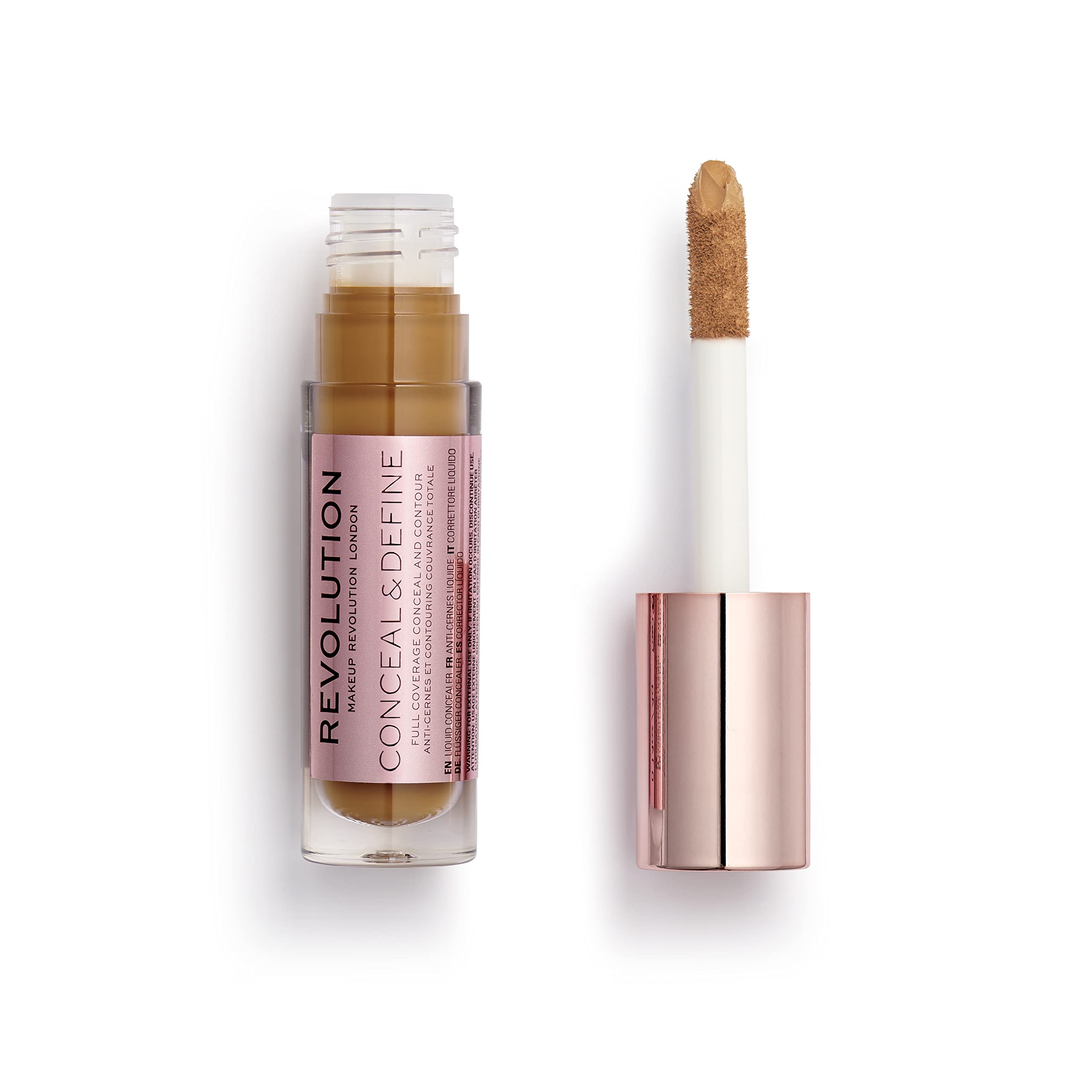 Foto 3 pulgar | Corrector Makeup Revolution Conceal & Define C14.7 1.4 Ml - Venta Internacional.