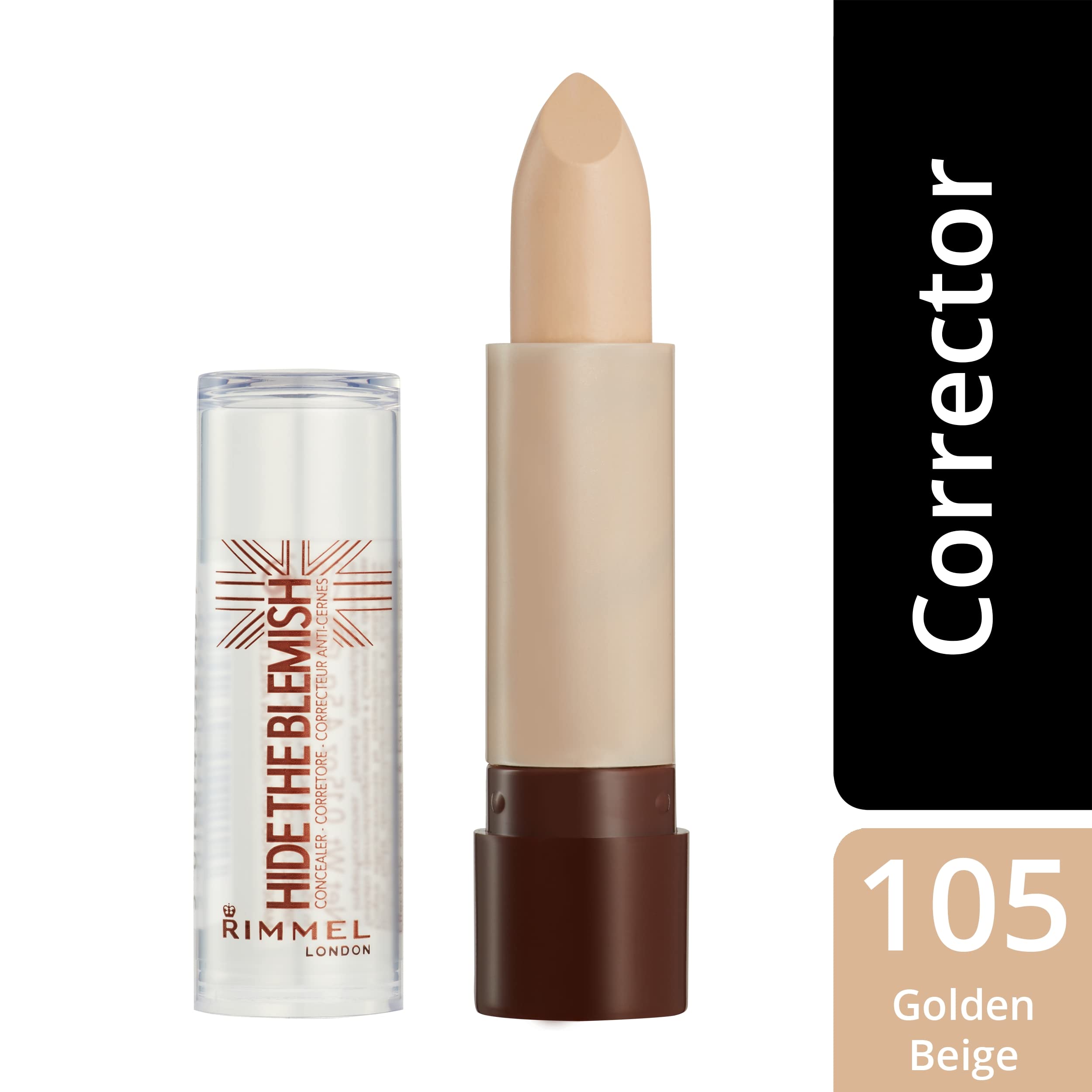 Foto 5 pulgar | Corrector Rimmel London Hide The Blemish 105 Golden Beige - Venta Internacional.
