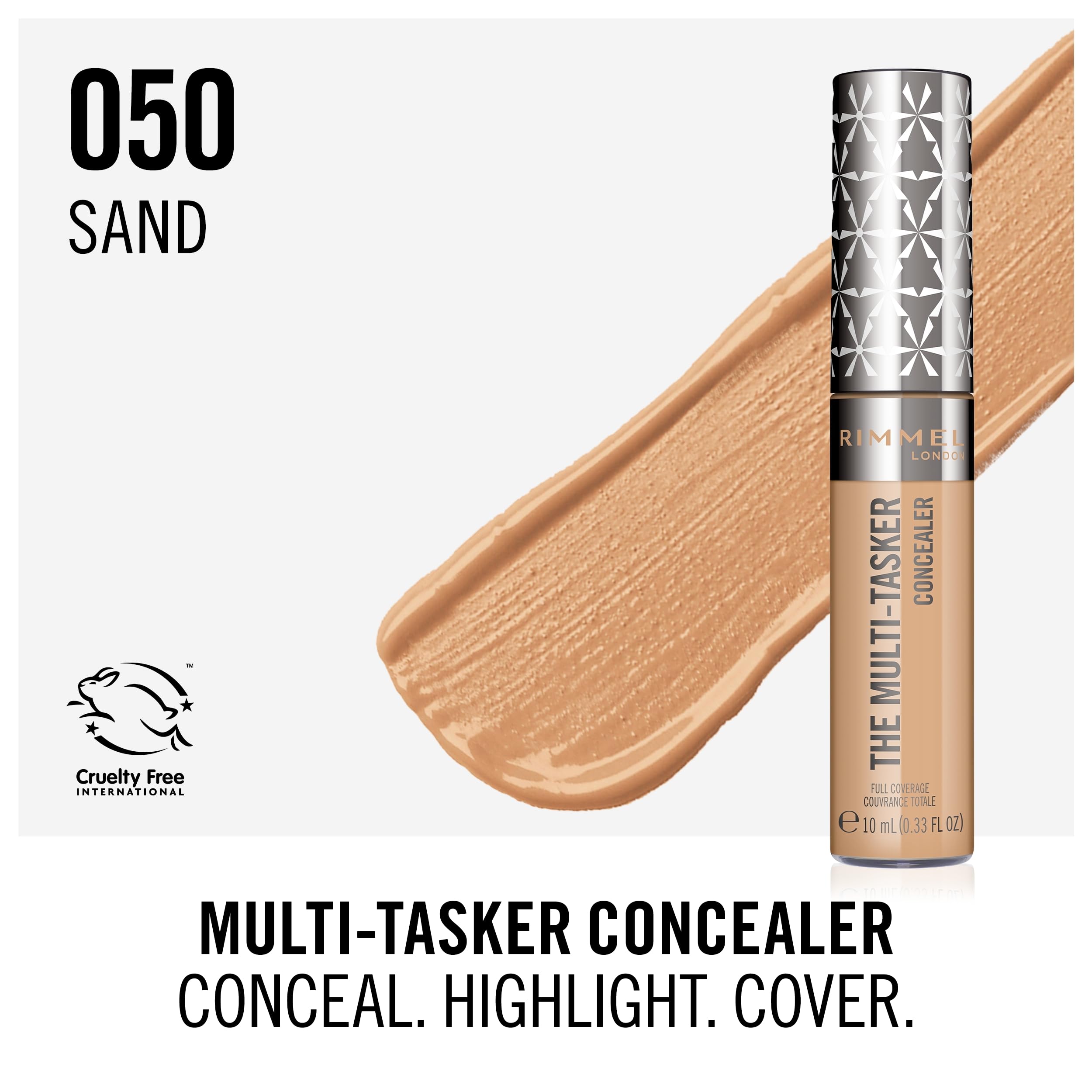 Foto 3 pulgar | Corrector Rimmel London Multitasker 050 Sand, 10 Ml, Vegano - Venta Internacional.