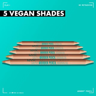 Foto 4 | Lápiz Iluminador Y Corrector En Barra Nyx Wonder Pencil Warm Deep - Venta Internacional.