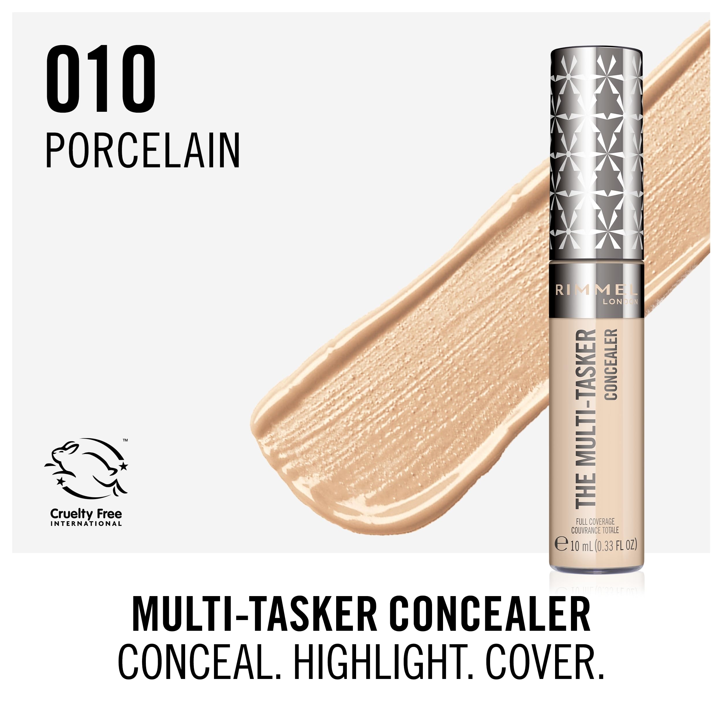 Foto 3 pulgar | Corrector Rimmel London Multi-tasker 010 De Porcelana, 10 Ml - Venta Internacional.