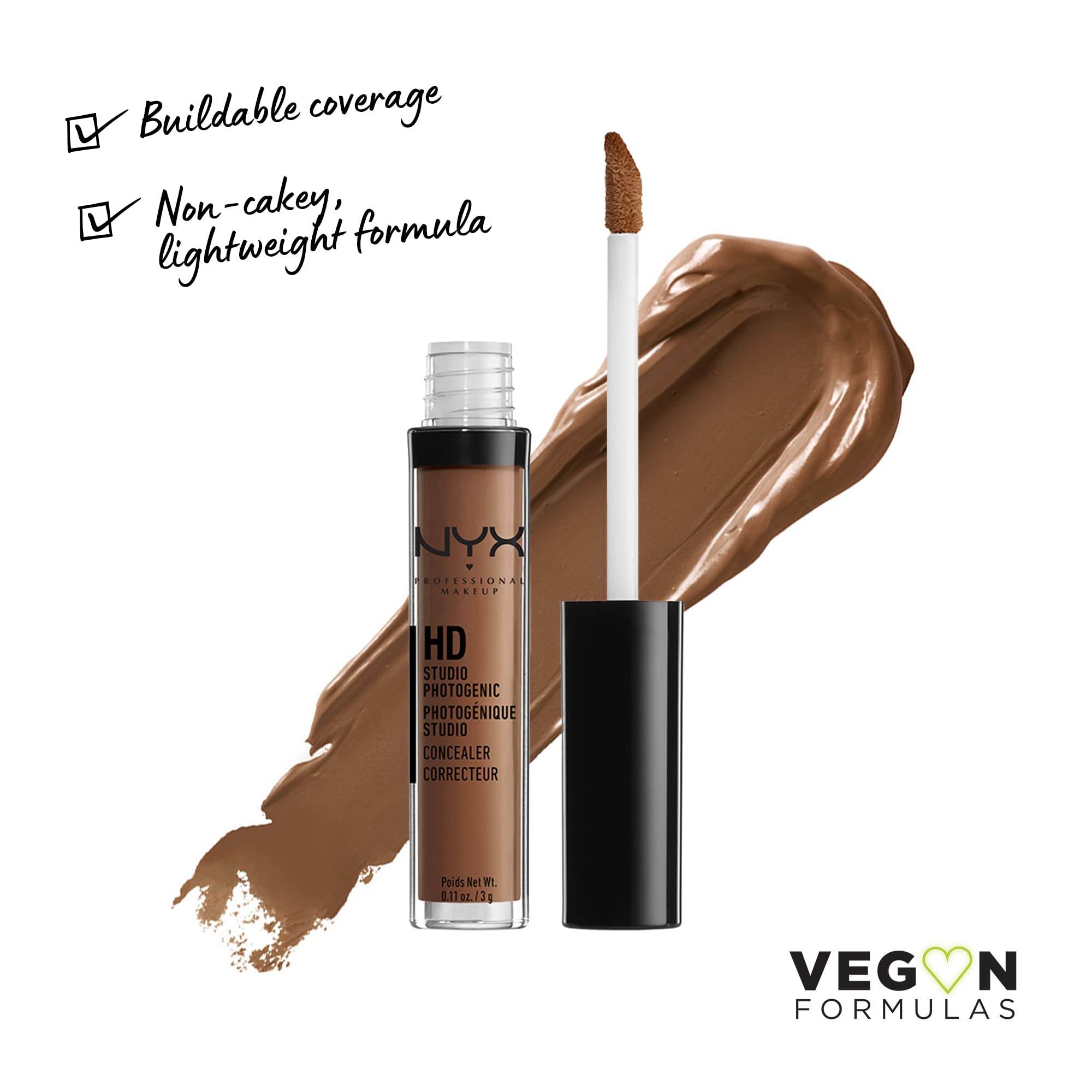 Foto 2 | Corrector Nyx Professional Makeup Hd Studio Photogenic Deep Rich - Venta Internacional.