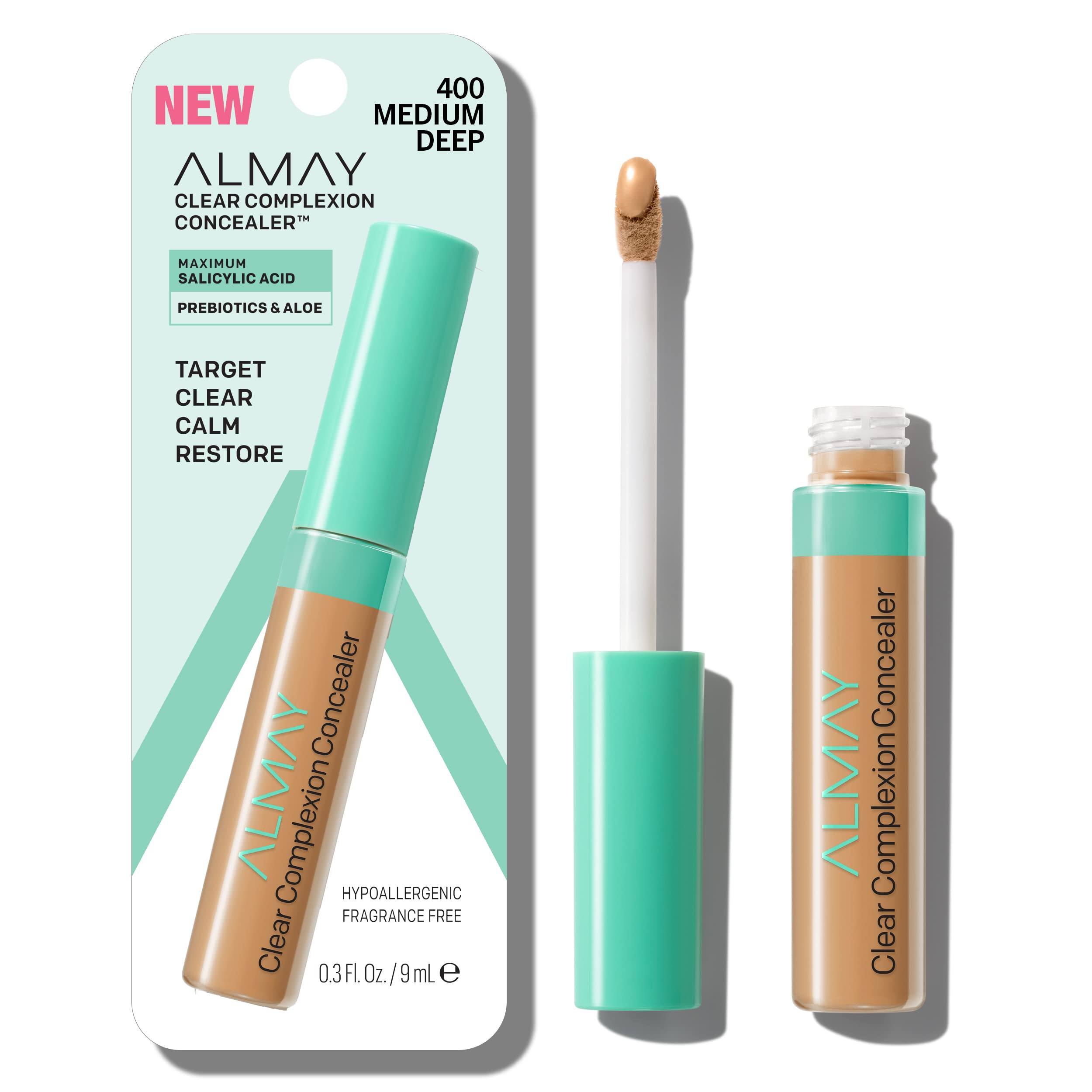 Corrector Almay Clear Complexion, Tratamiento Para El Acné, 8 Ml, Tamaño Medio/profundo - Venta Internacional.