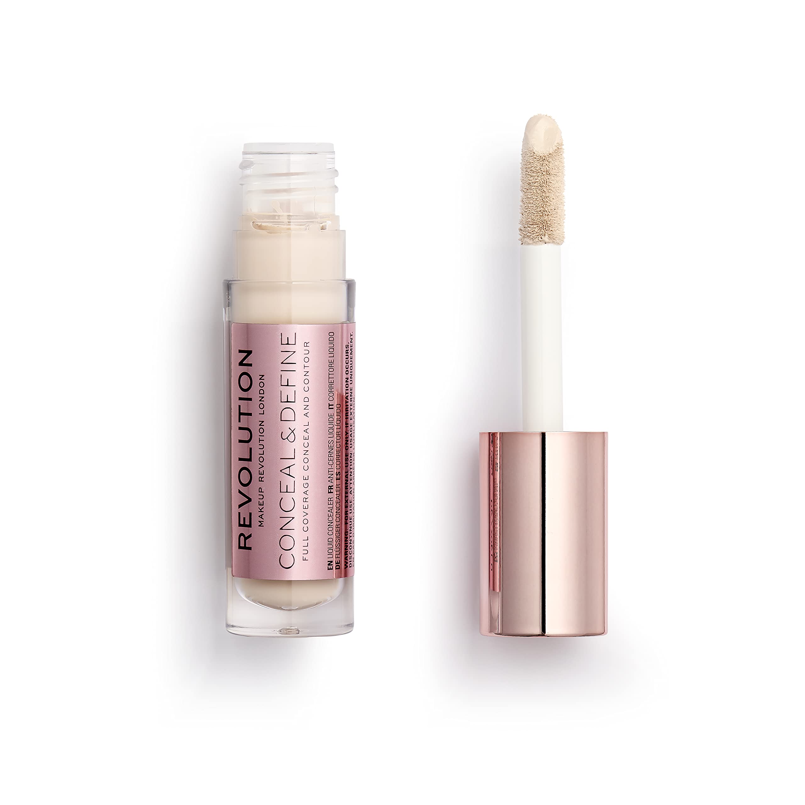 Foto 2 | Concealer Revolution Beauty Conceal & Define C2 De Color Claro A Claro - Venta Internacional.