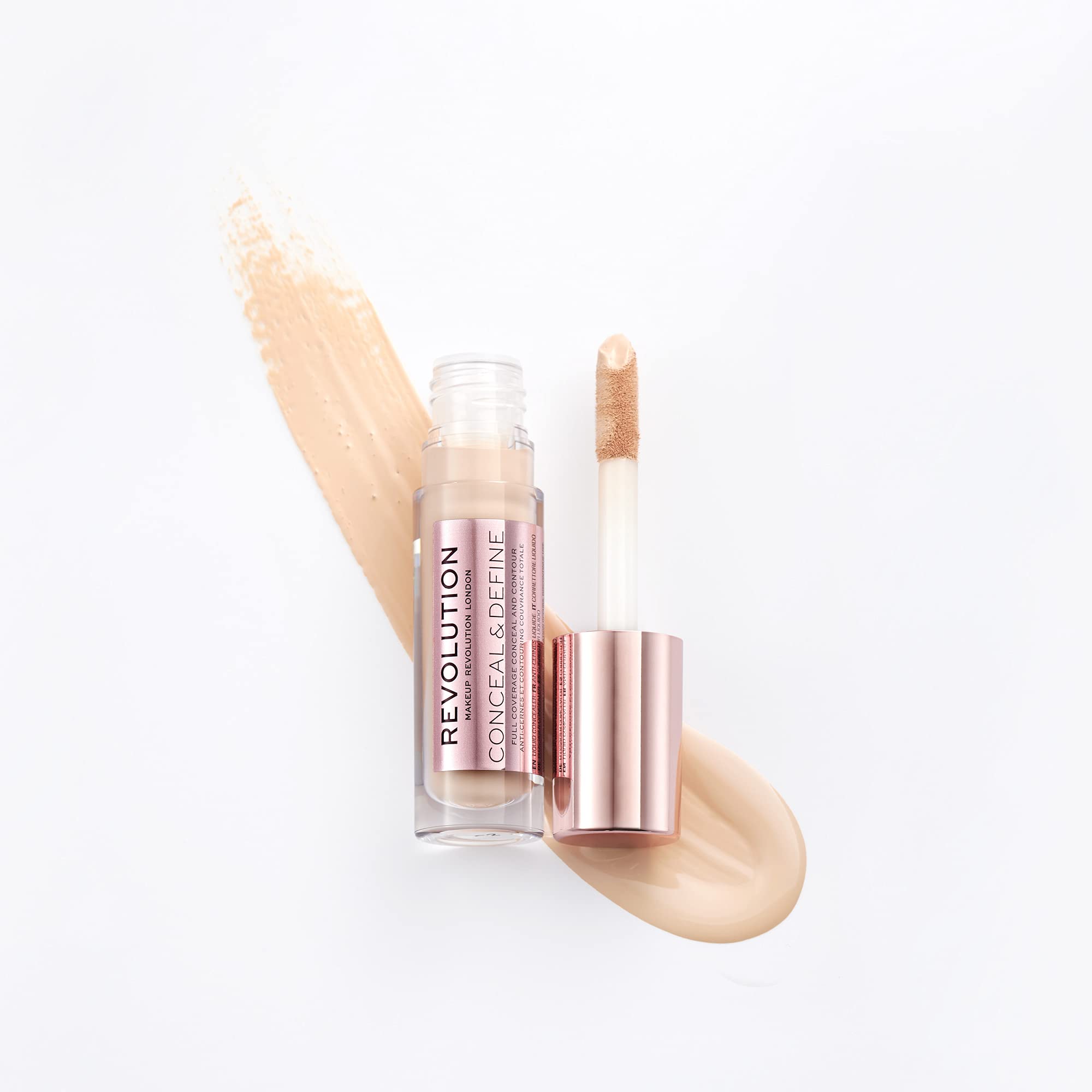 Foto 3 | Concealer Revolution Beauty Conceal & Define C2 De Color Claro A Claro - Venta Internacional.