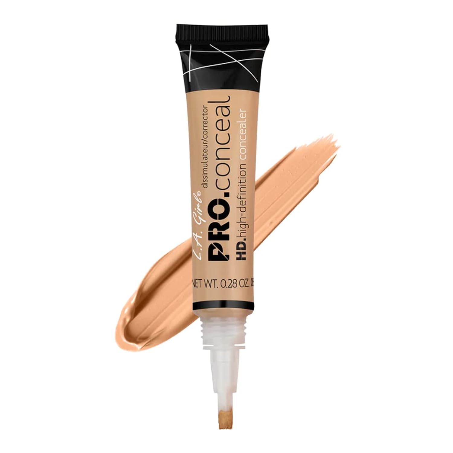 Corrector L.a. Girl Pro Natural, 8 Ml, Ligero Y Duradero - Venta Internacional.