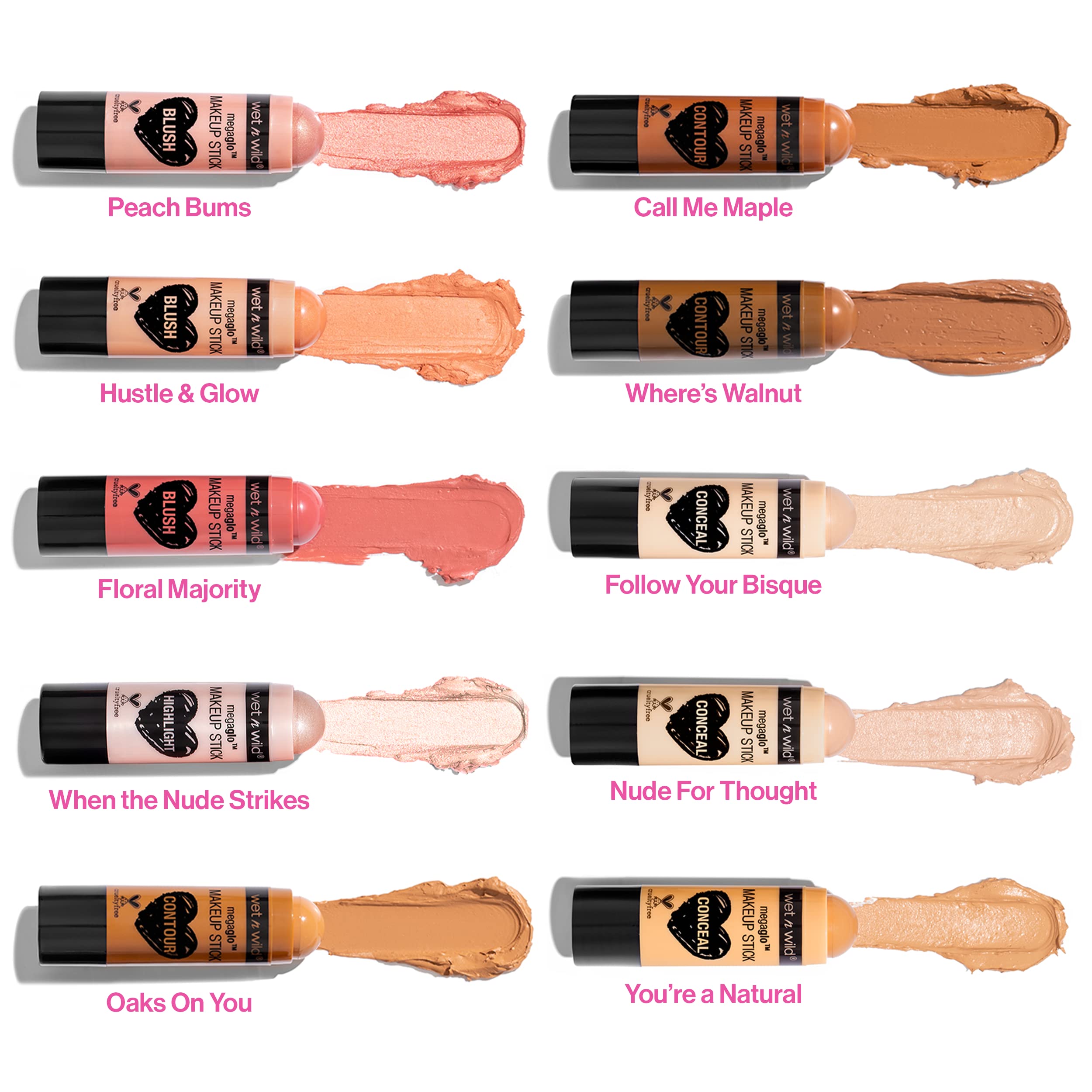 Foto 5 | Barra De Maquillaje Mojada Y Salvaje Megaglo Buildable Color Nude - Venta Internacional.