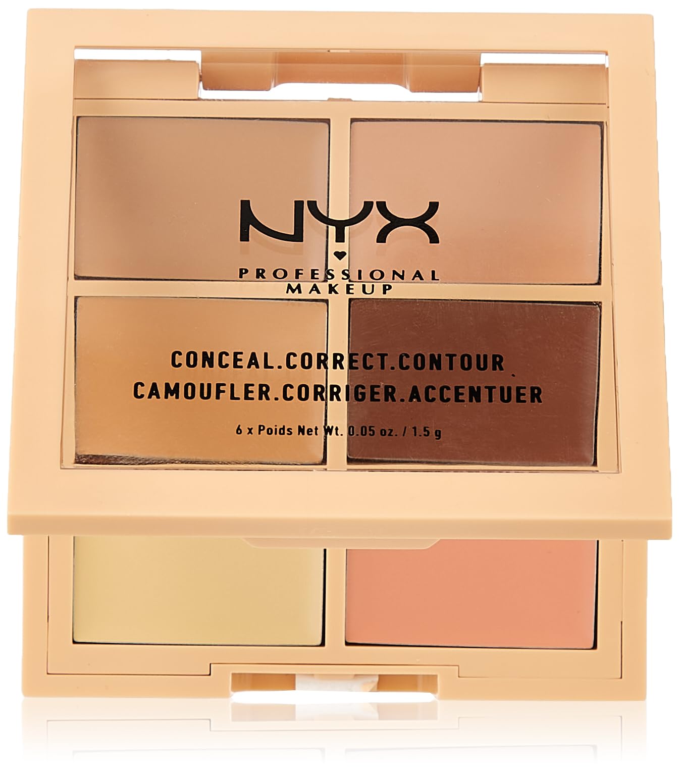 Foto 2 pulgar | Paleta Conceal Correct Contour Nyx Professional Makeup - Venta Internacional.