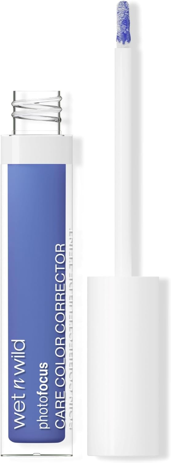 Corrector De Color Wet N Wild Photo Focus Blue Biotin Vegan - Venta Internacional.