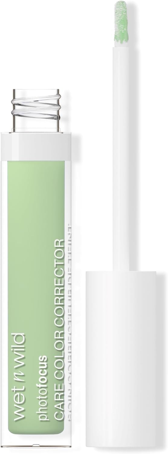 Corrector De Color Wet N Wild Photo Focus Care Tea Tree Green - Venta Internacional.