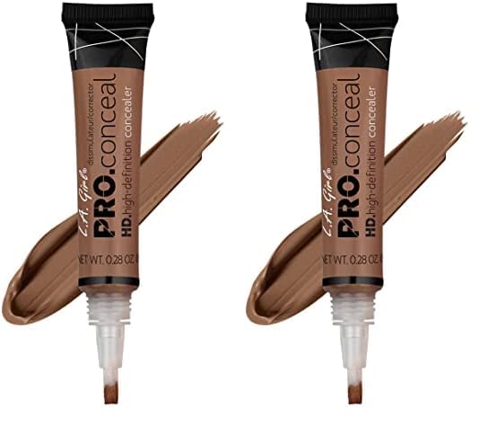 Concealer L.a. Girl Pro Conceal Hd, Color Cacao Oscuro, 8 Ml (paquete De 2) - Venta Internacional.