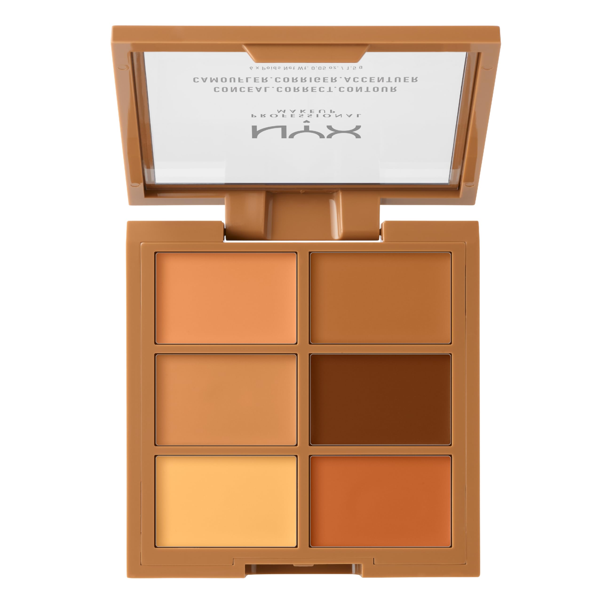 Foto 3 pulgar | Paleta De Contorno Conceal Correct Nyx Professional Makeup Deep - Venta Internacional.