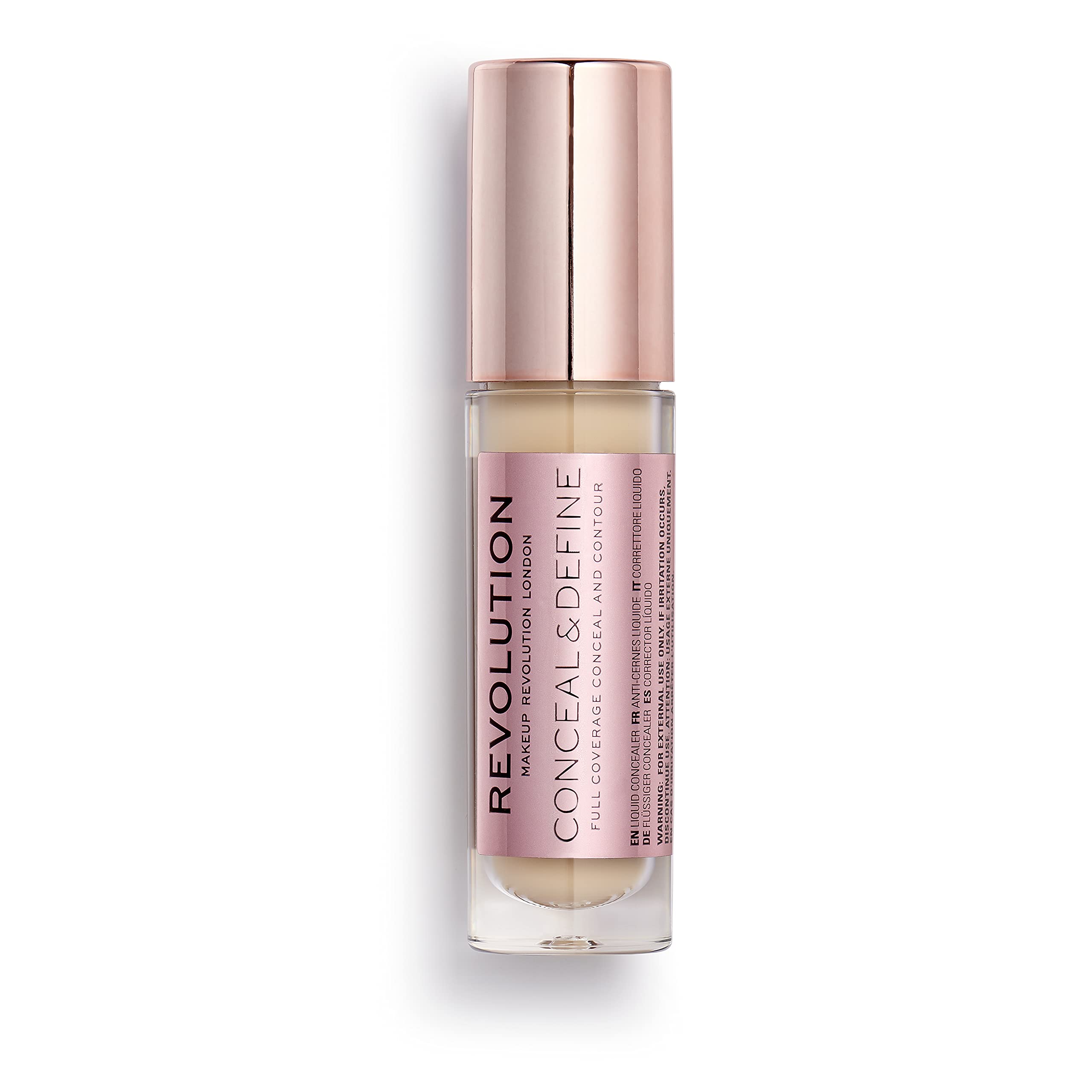 Foto 2 pulgar | Concealer Makeup Revolution Conceal & Define C6 De Cobertura Total - Venta Internacional.