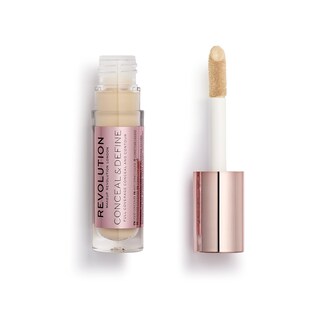Foto 2 | Concealer Makeup Revolution Conceal & Define C6 De Cobertura Total - Venta Internacional.