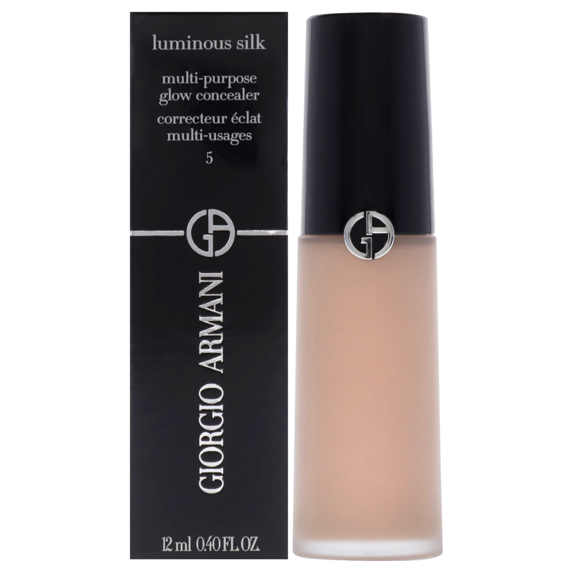 Corrector Giorgio Armani Luminous Silk 5, Neutro Claro, 12 Ml - Venta Internacional.