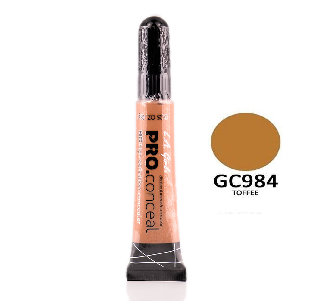 Foto 2 pulgar | Corrector La Girl Pro Conceal Hd Toffee Gc984 - Venta Internacional.