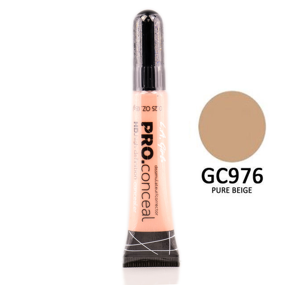 Foto 2 pulgar | Corrector La Girl Pro Conceal Hd Pure Beige Gc976 - Venta Internacional.