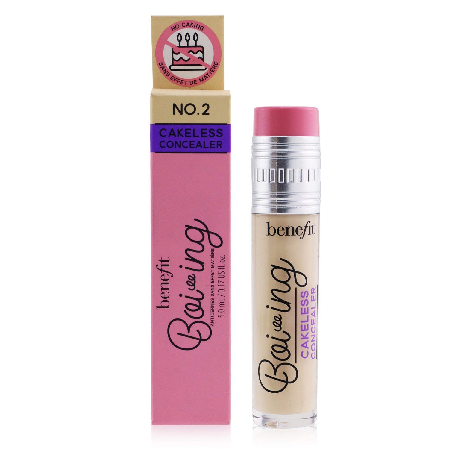 Foto 3 pulgar | Concealer Benefit Cosmetics Boi-ing Cakeeless Shade 2 A Prueba De Agua - Venta Internacional.