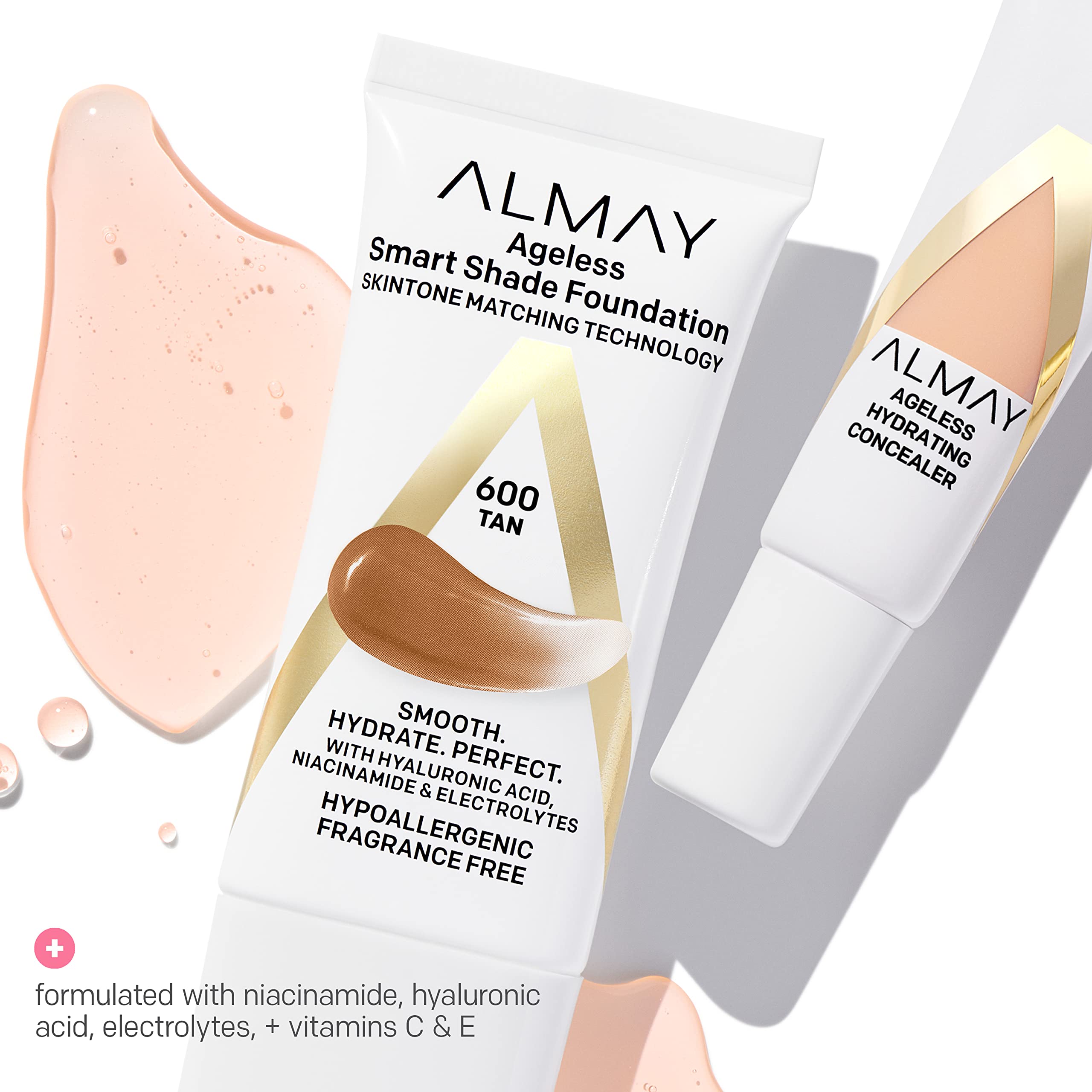 Foto 4 | Corrector Almay Anti-aging 020 Light Medium, 11 Ml, Ácido Hialurónico - Venta Internacional.