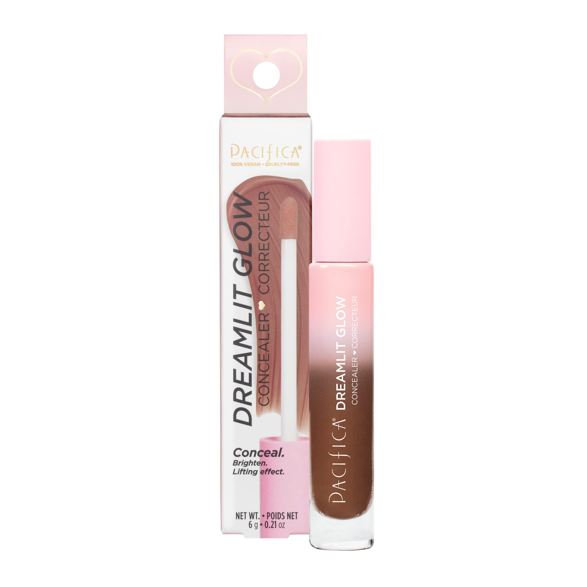 Corrector Pacifica Beauty Dreamlit Glow Shade 03 Vegan - Venta Internacional.