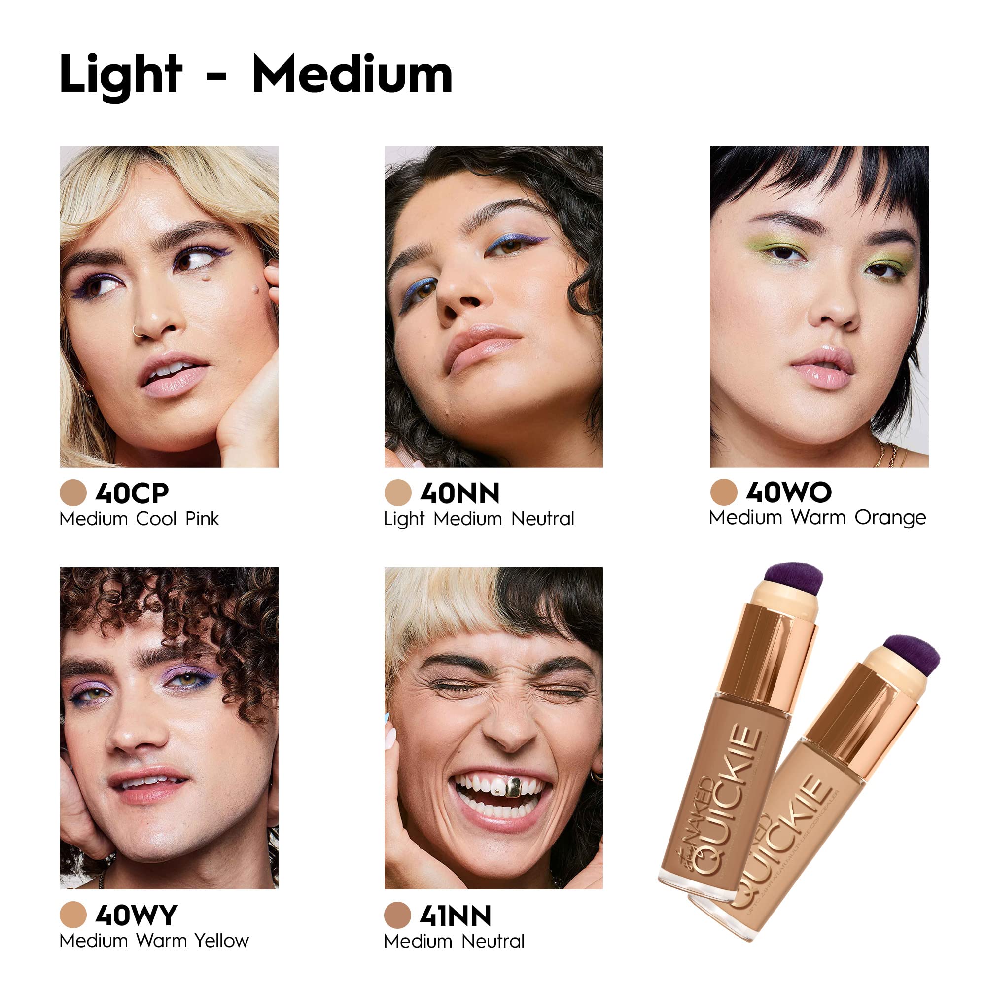 Foto 7 | Corrector Urban Decay Quickie, 24 Horas, Cobertura Total, 16 Ml, 40 Días - Venta Internacional.