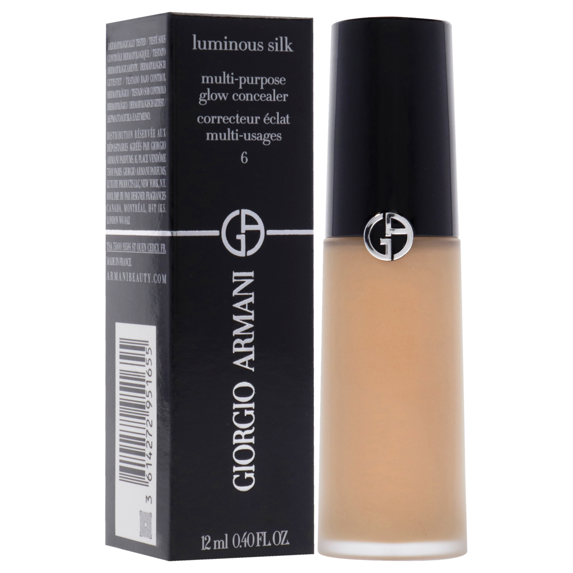 Foto 4 pulgar | Corrector Giorgio Armani Luminous Silk 6 Medium Olive, 6 Ml - Venta Internacional.