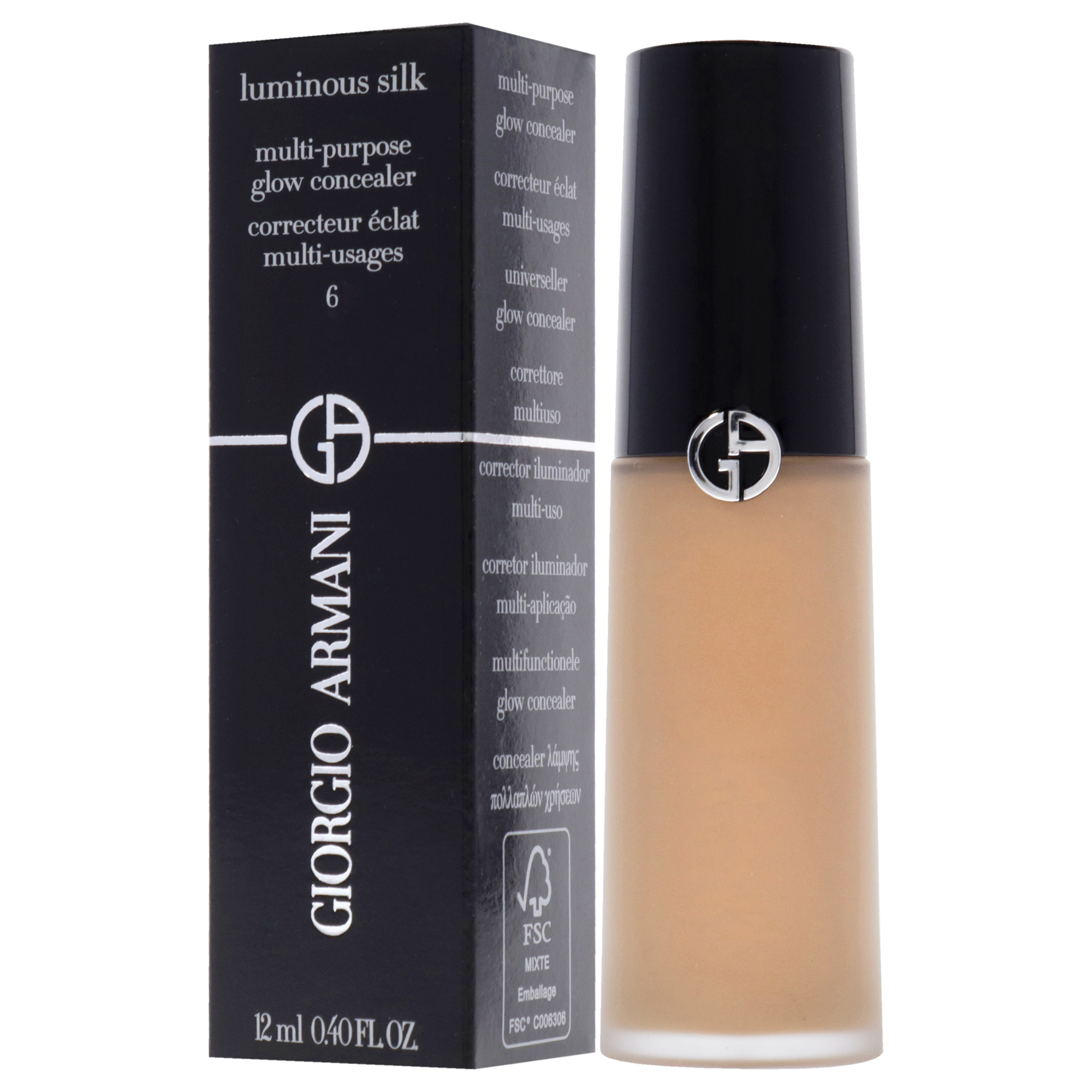 Foto 5 pulgar | Corrector Giorgio Armani Luminous Silk 6 Medium Olive, 6 Ml - Venta Internacional.