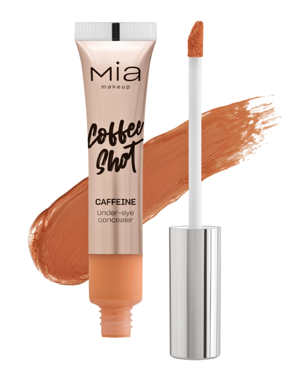 Foto 3 pulgar | Corrector Liquido Para Ojos Mia Cosmetics Con Cafeína Tono Naranja
