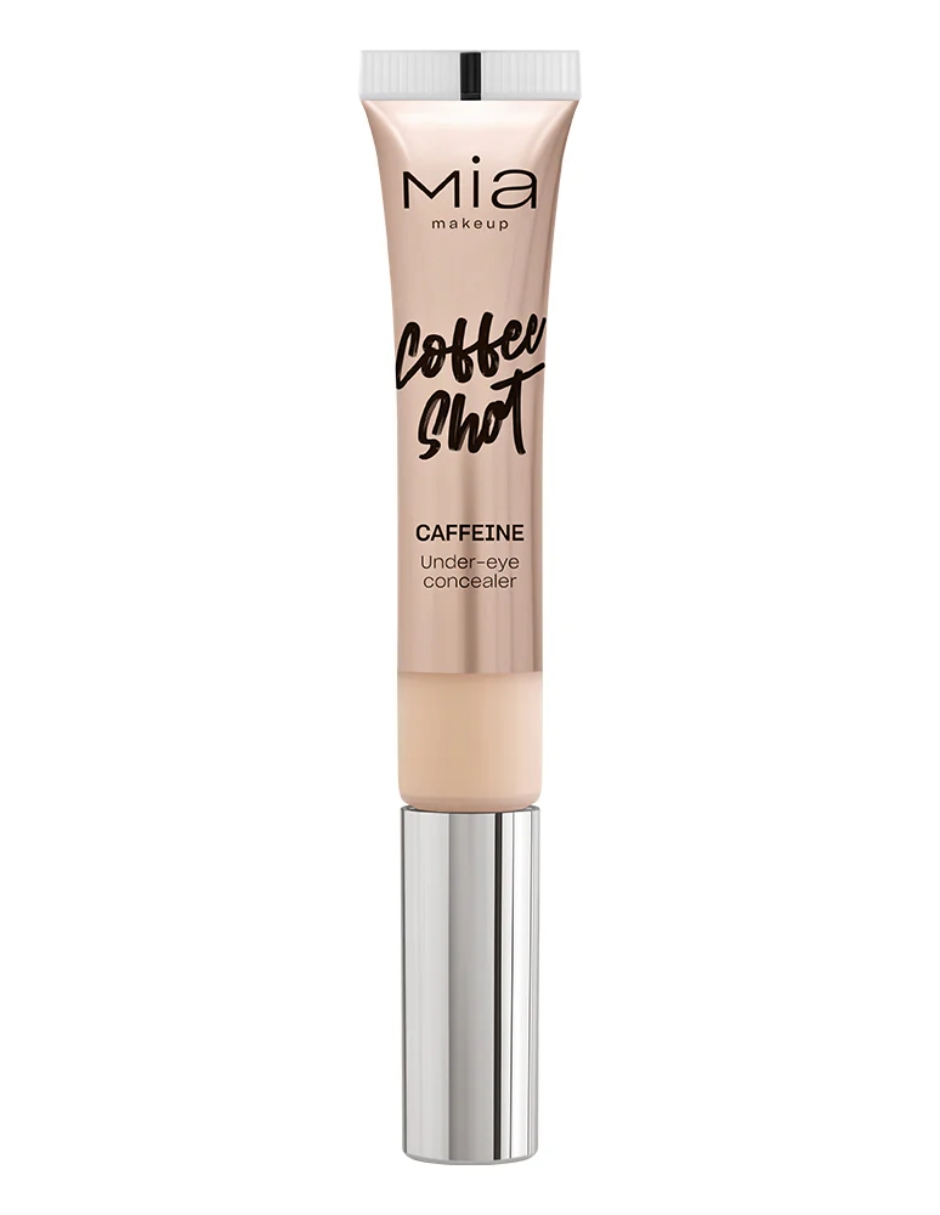 Corrector Liquido Para Ojos Mia Cosmetics Con Cafeína Tono 10n