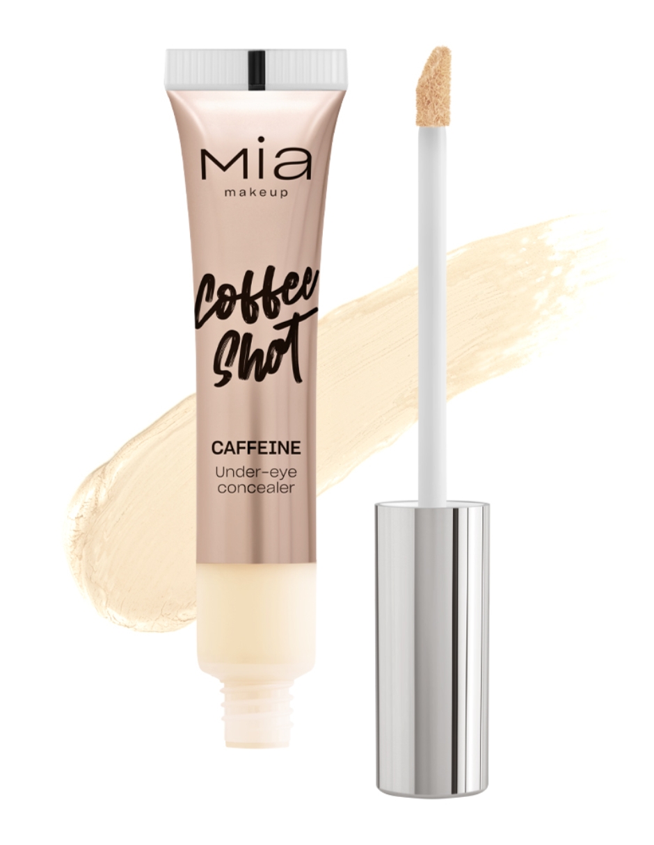 Foto 3 pulgar | Corrector Liquido Para Ojos Mia Cosmetics Con Cafeína Tono 01w