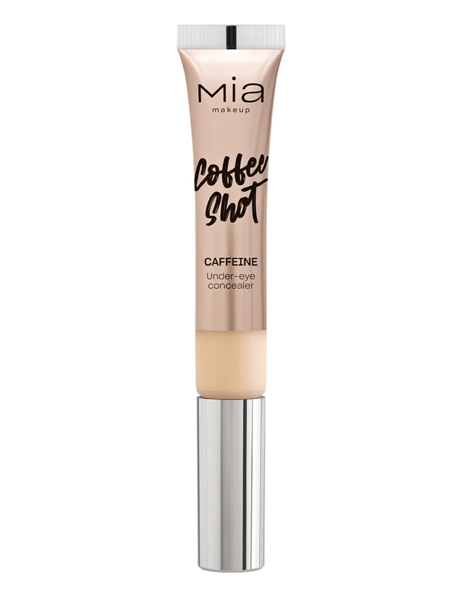 Corrector Liquido Para Ojos Mia Cosmetics Con Cafeína Tono 03n