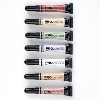 Foto 1 | Set De Correctores L.a. Girl Pro Conceal Naranja, Amarillo, Verde, Lavanda, Melocotón, Amarillo Claro - Venta Inter