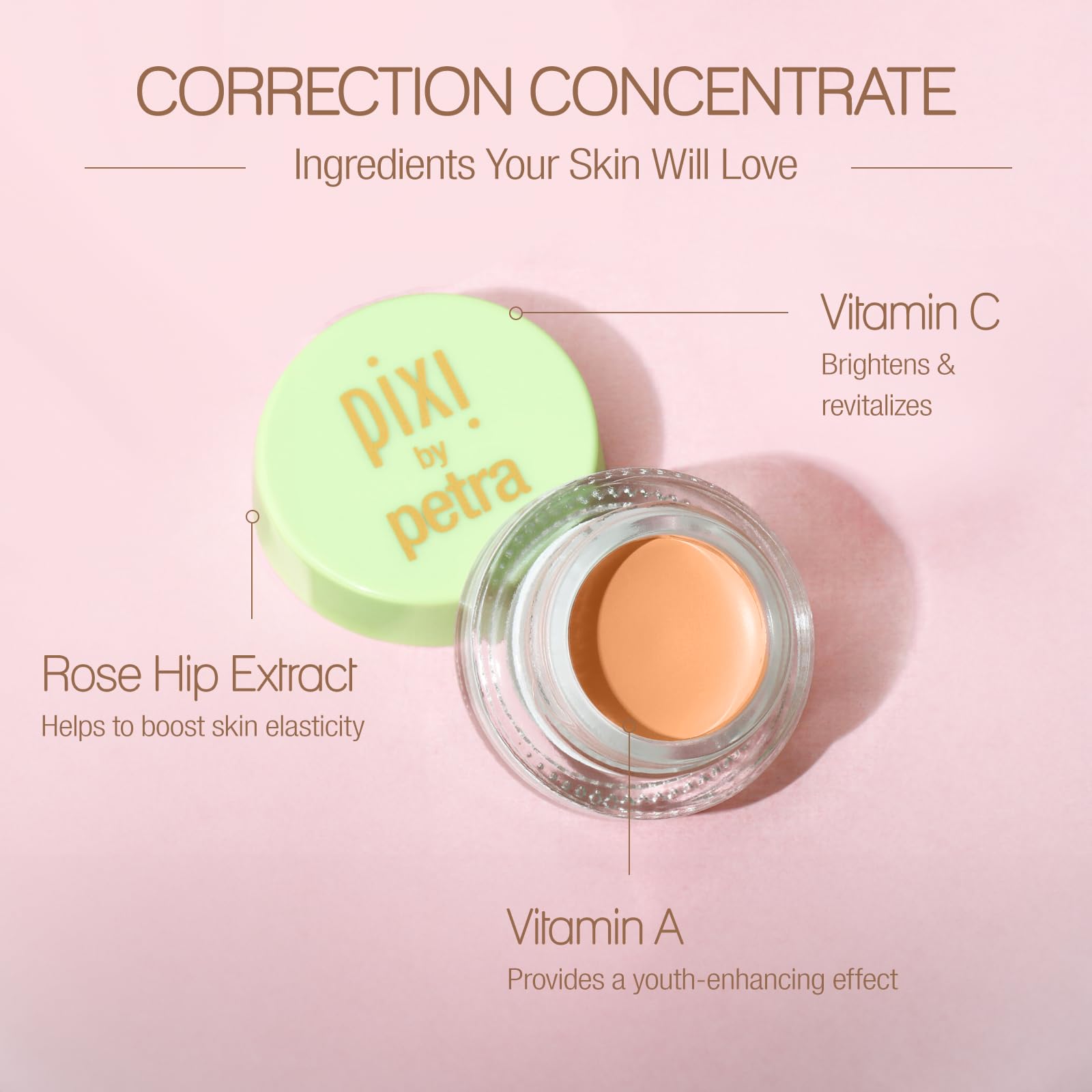 Foto 6 pulgar | Concealer Pixi Beauty Correction Concentrate Awakening Apricot - Venta Internacional.