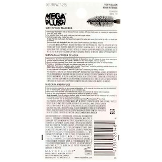 Foto 4 | Máscara Maybelline Volum' Express The Mega Plush Waterproof - Venta Internacional