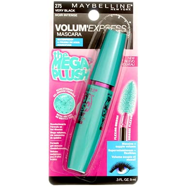 Foto 7 | Máscara Maybelline Volum' Express The Mega Plush Waterproof - Venta Internacional