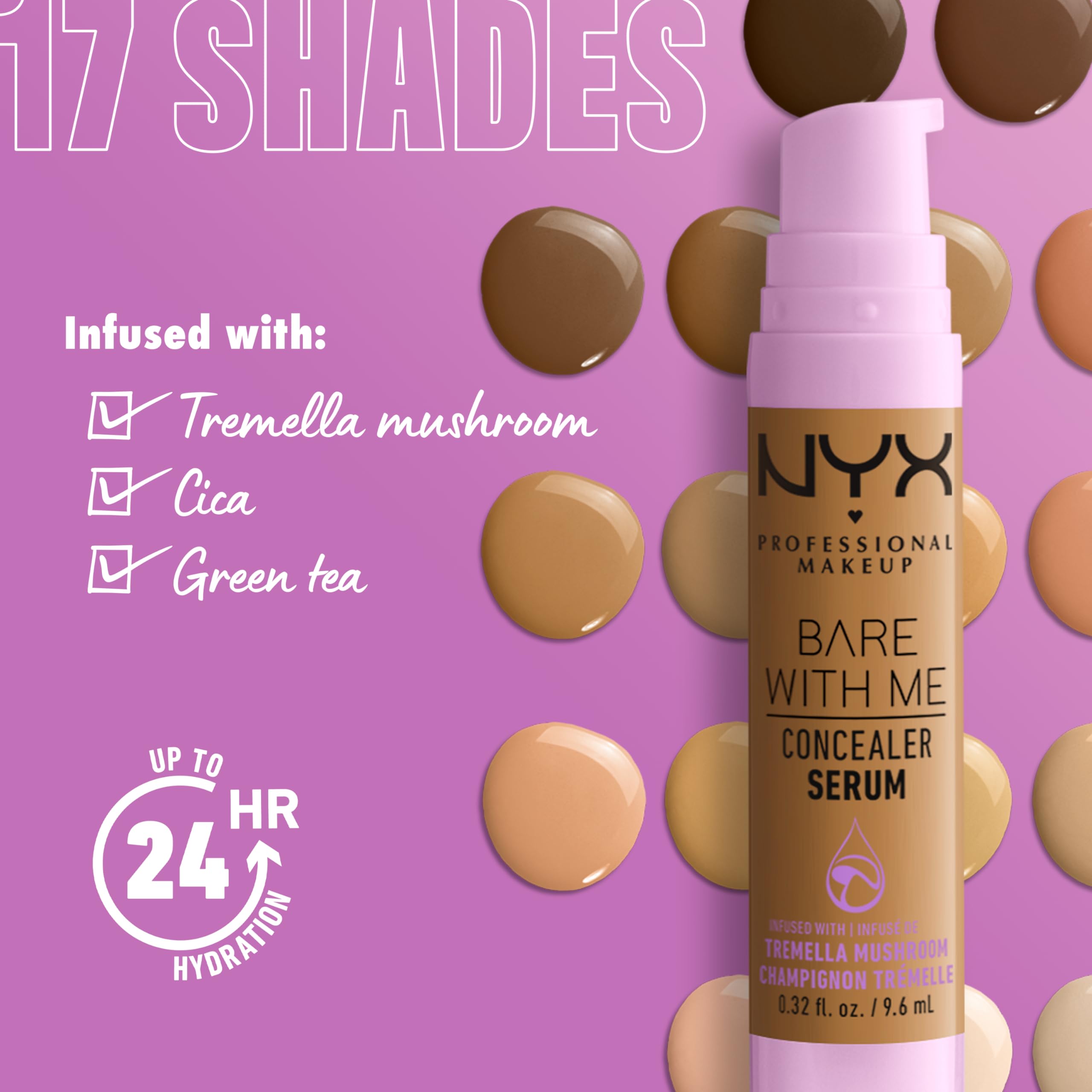 Foto 5 pulgar | Sérum Corrector Nyx Professional Makeup Bare With Me - Venta Internacional.