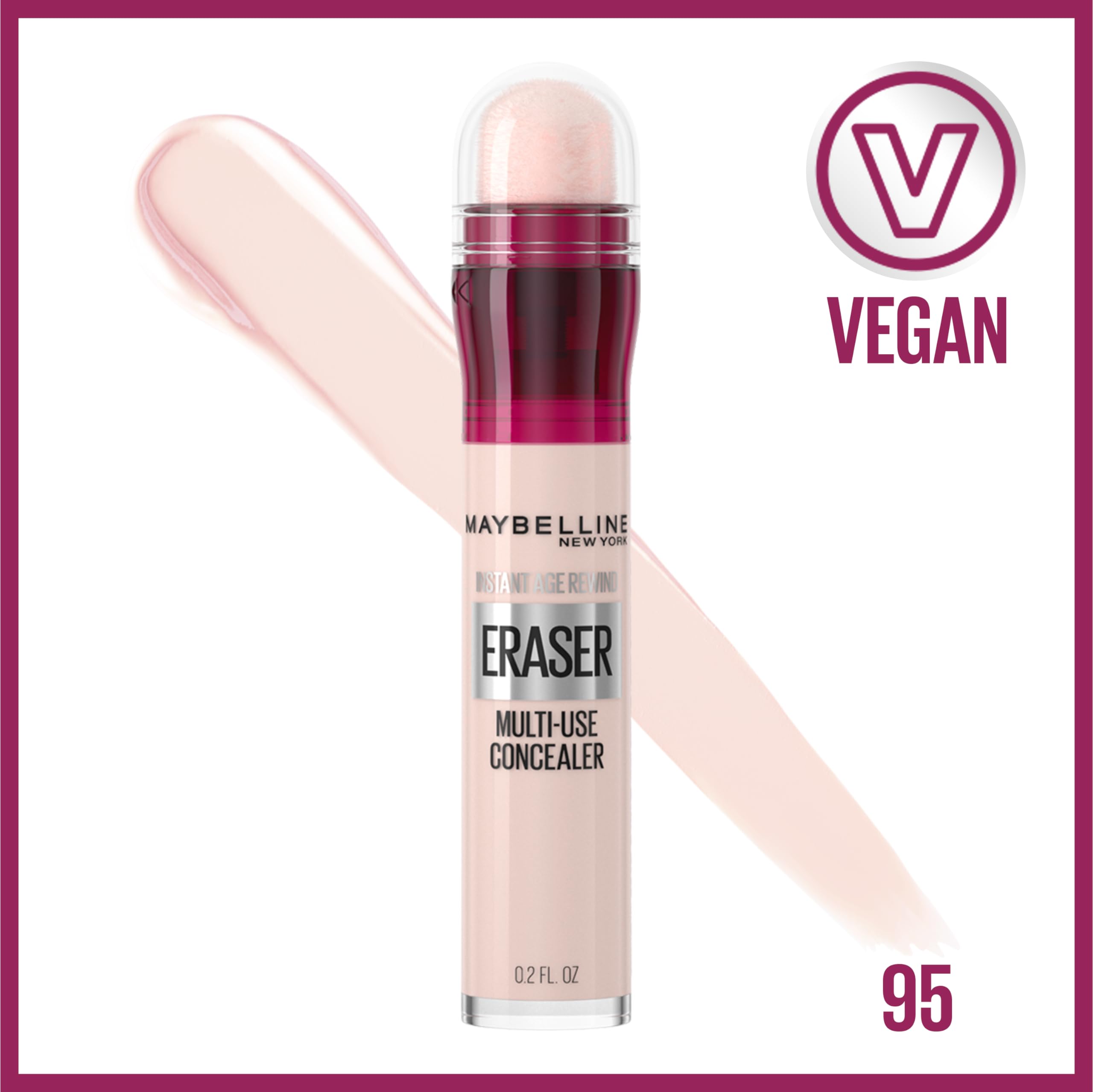 Foto 2 | Corrector Maybelline Instant Age Rewind Borrador Para Ojeras 095 - Venta Internacional.