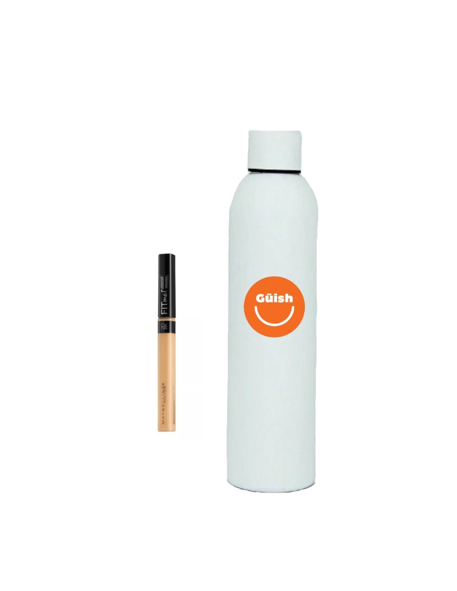 Foto 2 pulgar | Corrector Facial Maybelline New York Fit Me  Tono Sand + Termo de Agua de Regalo Güish