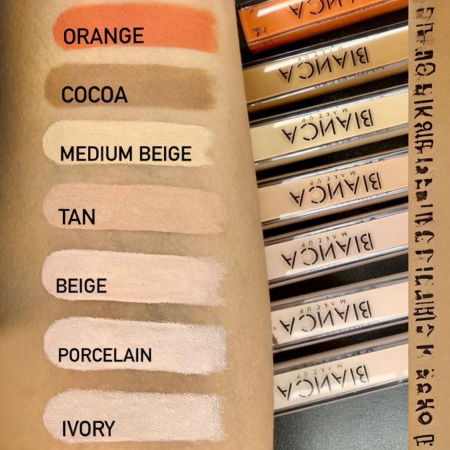 Foto 4 pulgar | Corrector Bianca Makeup Absolute Concealer Tan