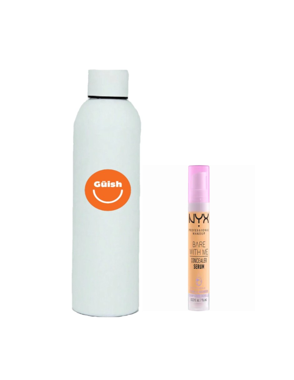 Foto 1 | Nyx Professional Makeup, Bare With Me Serum Corrector Golden + Termo De Agua De Regalo Güish