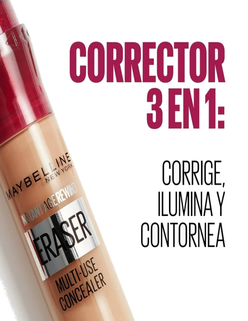 Foto 4 pulgar | Corrector Facial Cremoso Maybelline + Termo de Agua