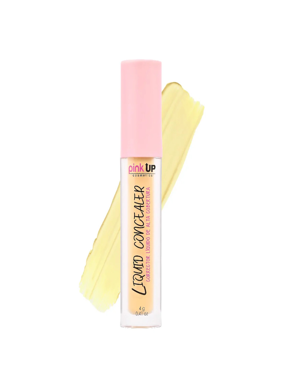 Foto 5 pulgar | Corrector De Larga Duración Pink Up Tono Yellow + Termo Güish Gratis