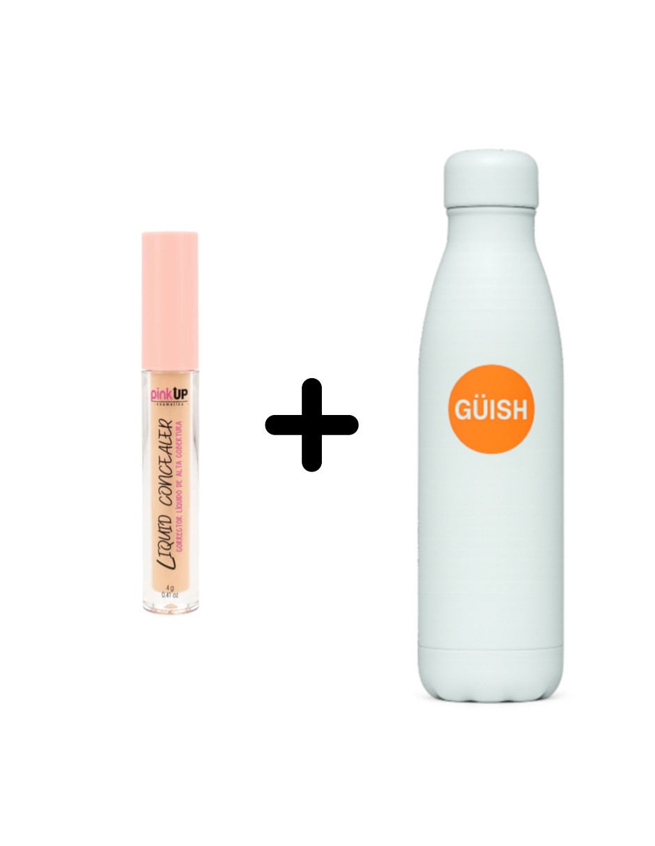 Corrector De Larga Duración Beige + Termo Güish Gratis