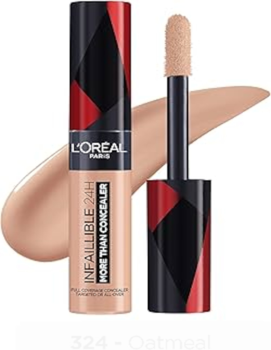 Foto 5 pulgar | Corrector Infaillible L´oréal Paris More Than A Concealer Tono 324 Oatmeal + Termo Güish Gratis
